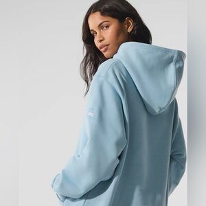 ALO Renown Heavy Weight Hoodie -
Celestial Blue | ALO